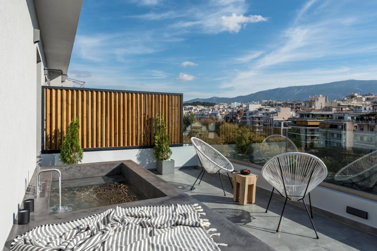 Hub Suites, Luxury Living In Athene Buitenkant foto