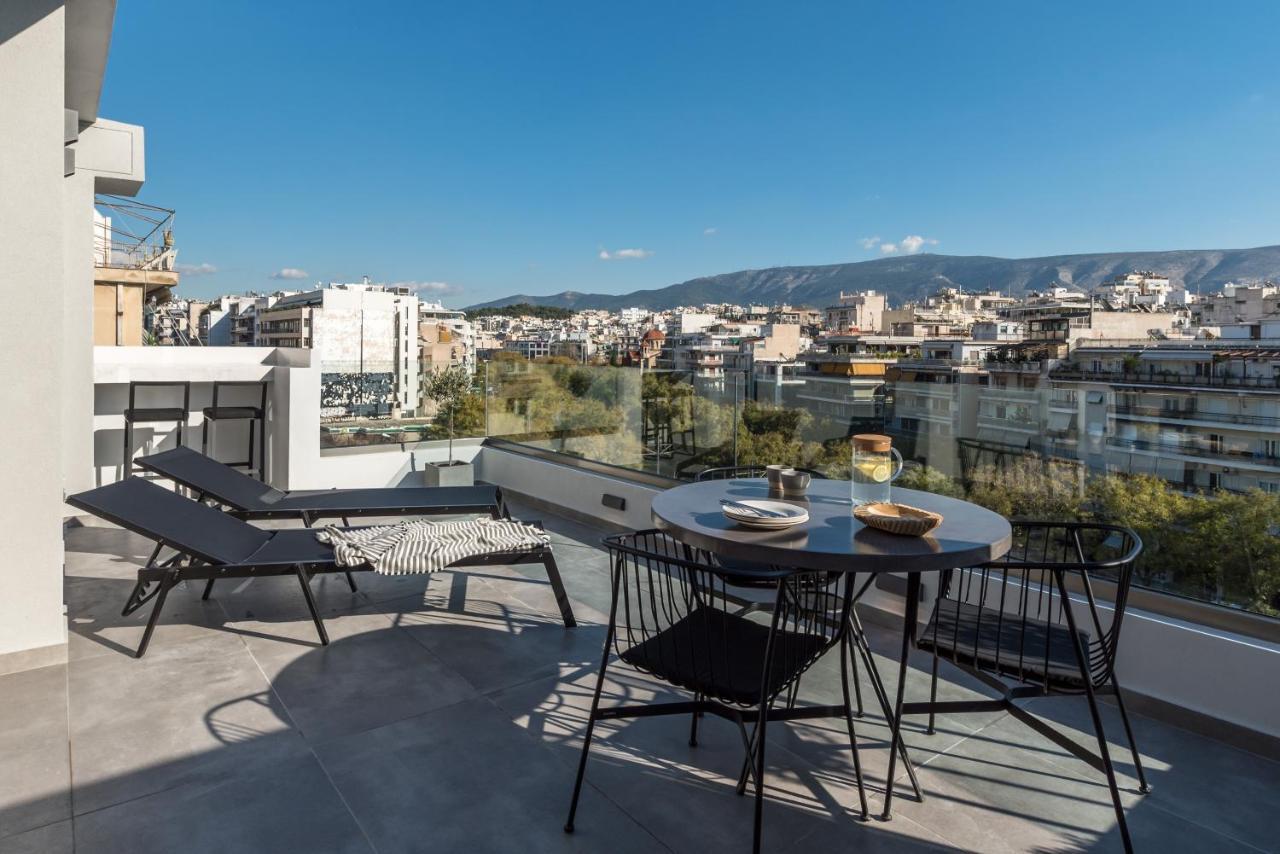 Hub Suites, Luxury Living In Athene Buitenkant foto