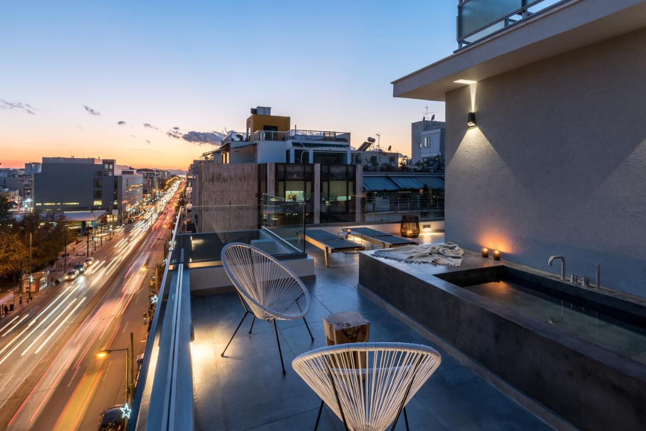 Hub Suites, Luxury Living In Athene Buitenkant foto